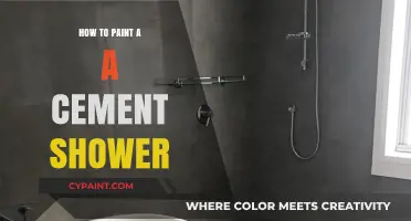 Transform Your Cement Shower: Easy Painting Tips for a Fresh Look