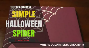 Easy Halloween Spider Painting: Step-by-Step Guide for Beginners