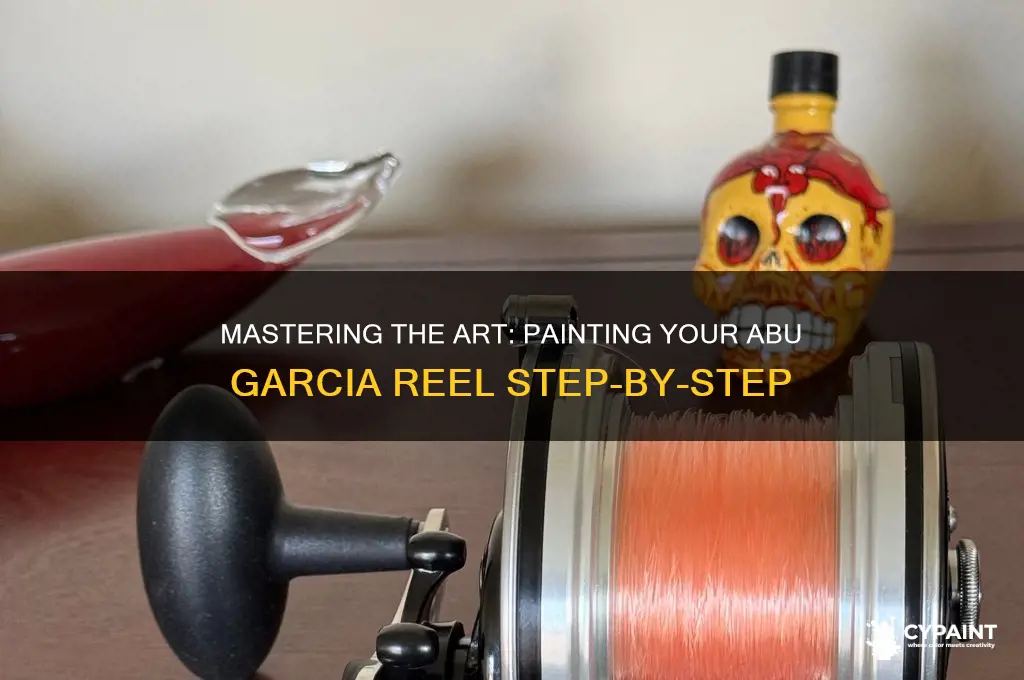 how to paint a abu garcia reel