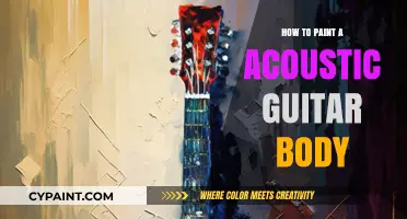 Mastering Acoustic Guitar Painting: A Step-by-Step Body Customization Guide