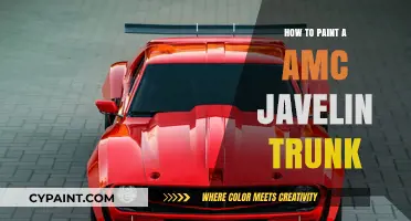 Mastering the Art of Painting Your AMC Javelin Trunk: A Step-by-Step Guide