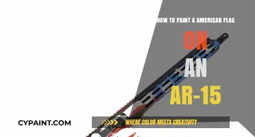 Patriotic Precision: Painting the American Flag on Your AR-15