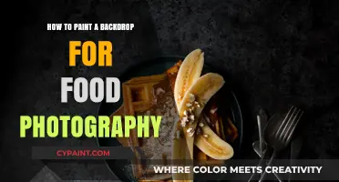 Mastering Food Photography: Tips for Painting the Perfect Backdrop