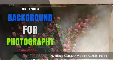 Mastering Photography Backdrops: Easy Steps to Paint Your Own Background