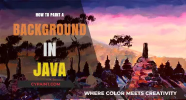 Mastering Java Graphics: A Step-by-Step Guide to Painting Backgrounds