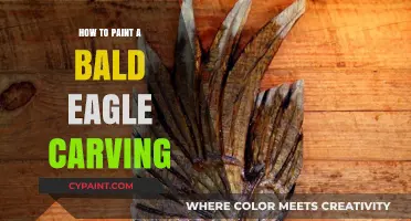 Mastering the Art: Painting a Realistic Bald Eagle Carving Step-by-Step