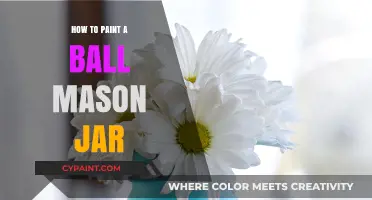 Creative DIY: Painting Ball Mason Jars for Unique Home Decor
