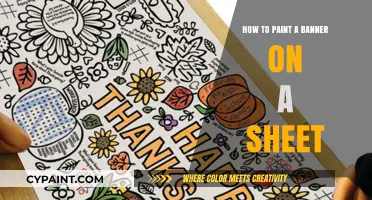 Master Banner Painting: Easy Steps to Create on a Sheet