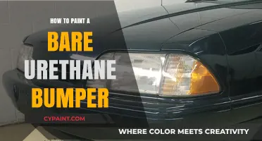 Mastering the Art of Painting a Bare Urethane Bumper