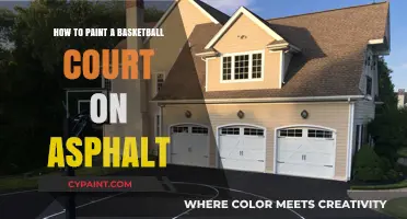 DIY Guide: Painting a Vibrant Basketball Court on Asphalt Surfaces