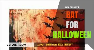 Spooky DIY: Easy Steps to Paint a Halloween Bat