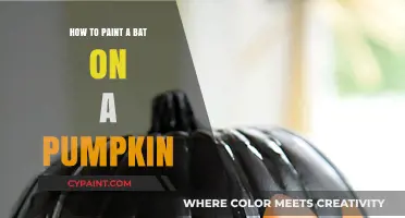 Spooky Pumpkin Art: Step-by-Step Guide to Painting a Bat Design