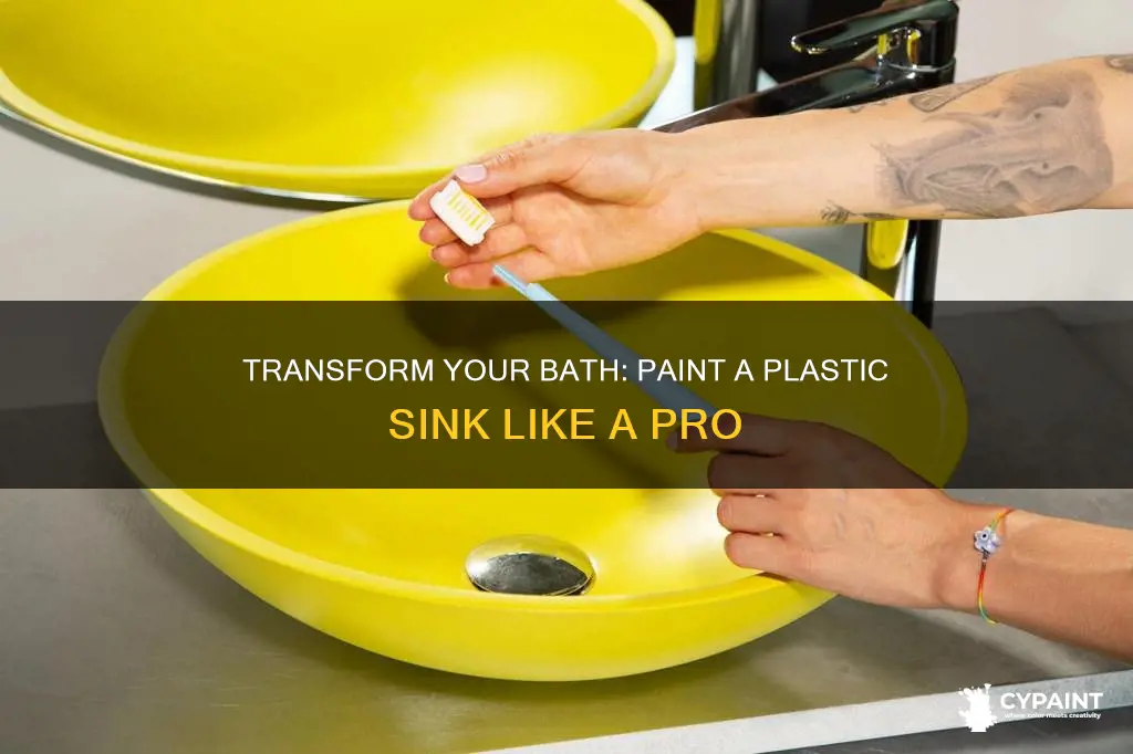 how to paint a bath sink solid pastic sink