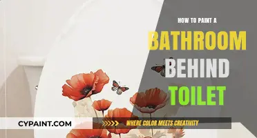 Easy Steps to Paint Behind the Toilet in Your Bathroom