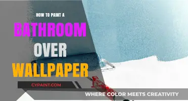 Painting Over Bathroom Wallpaper: A Step-by-Step DIY Guide