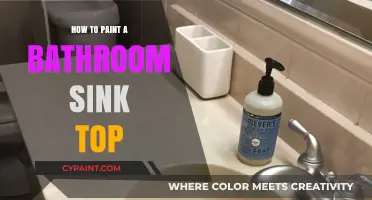 Revamp Your Bathroom: Easy Steps to Paint a Sink Top