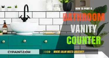 Revamp Your Bathroom: Easy Steps to Paint a Vanity Counter