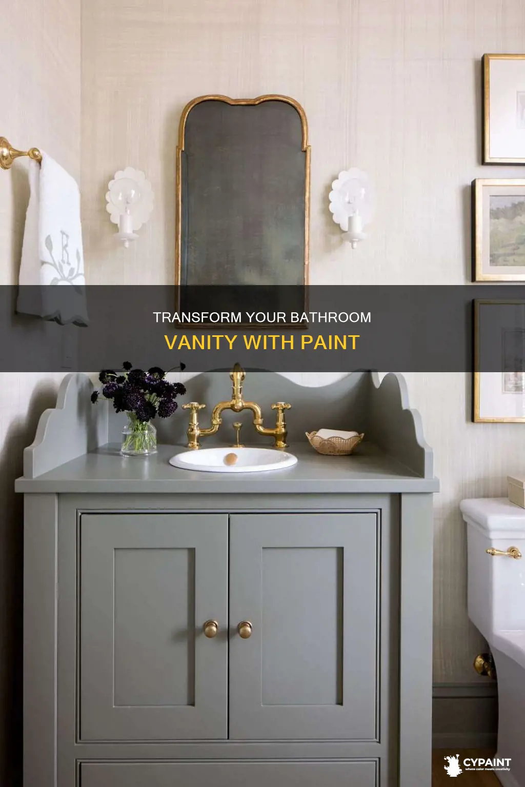 how to paint a bathroom vanity top with sink
