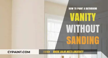 Effortless Bathroom Vanity Makeover: Paint Without Sanding in Simple Steps