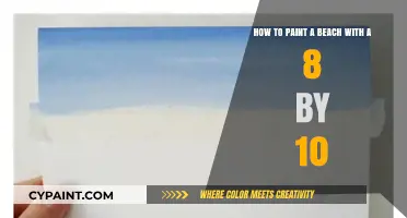 Capturing Coastal Beauty: A Step-by-Step Guide to Painting Your Perfect Beach Scene on an 8x10 Canvas