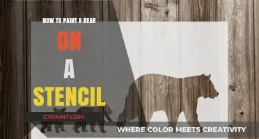 Master Stencil Art: Step-by-Step Guide to Painting a Bear