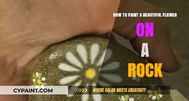 Creating Beautiful Rock Art: Painting Flowers