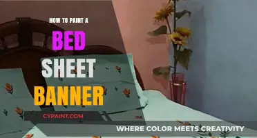 Creative DIY Guide: Painting a Bed Sheet Banner for Events