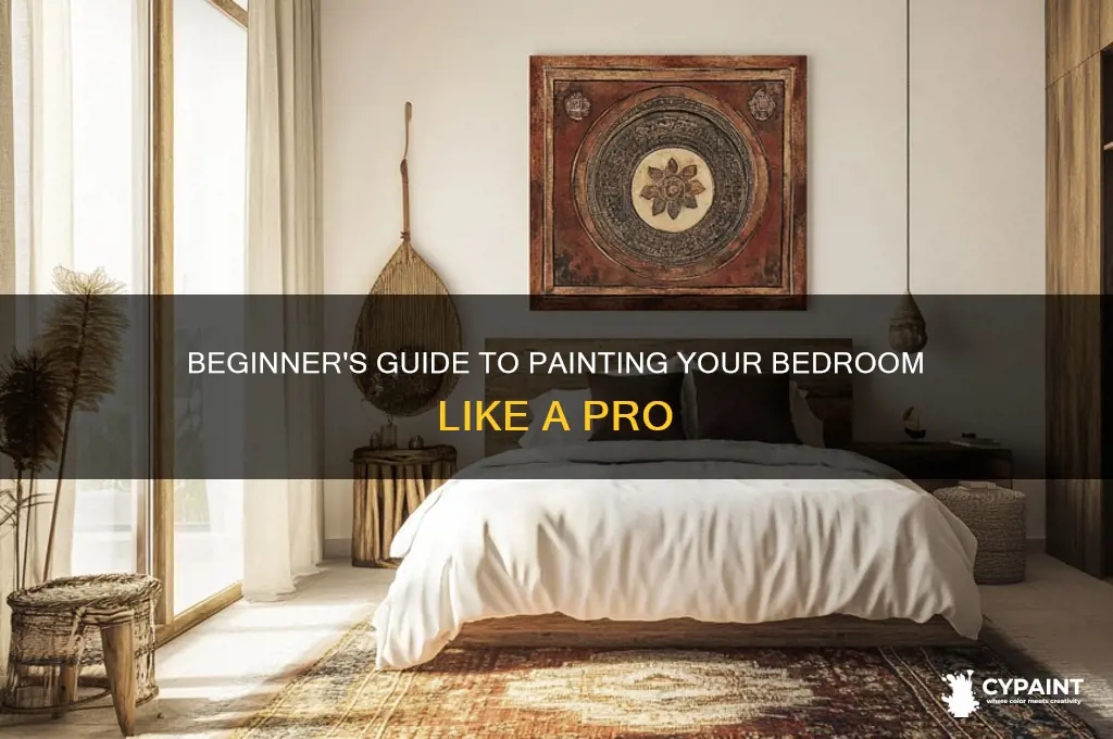 how to paint a bedroom for beginners