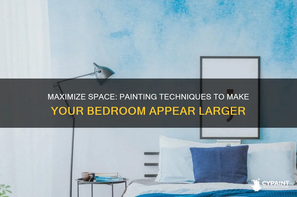 how to paint a bedroom to look bigger