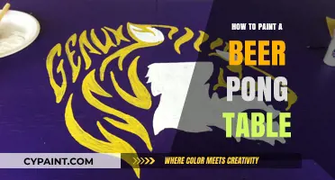 DIY Beer Pong Table: Easy Painting Tips for a Custom Look
