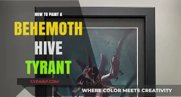 Mastering the Art: Painting a Behemoth Hive Tyrant Step-by-Step