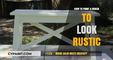 Rustic Bench Makeover: Easy Painting Techniques for a Vintage Look