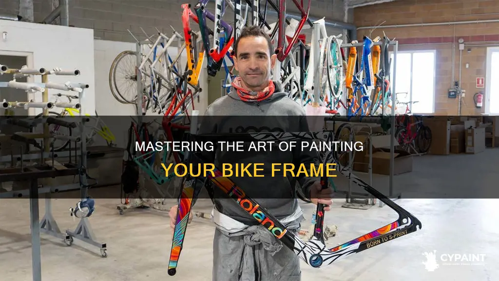 how to paint a bike frame the right way