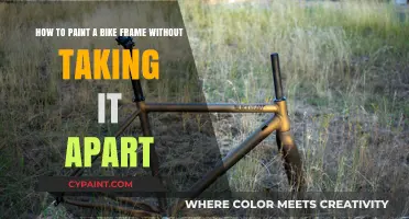 Easy DIY: Painting Your Bike Frame Without Disassembly