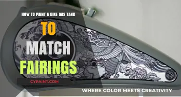 Customizing Your Ride: Painting a Bike Gas Tank to Match Fairings