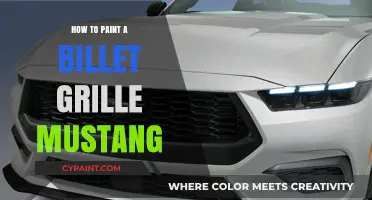Customizing Your Mustang: A Step-by-Step Guide to Painting Billet Grilles