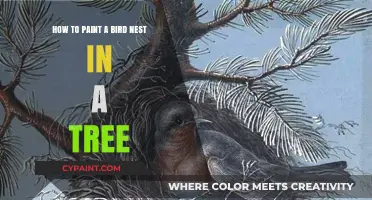 Painting a Bird's Nest: Tree Branch Techniques