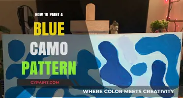 Mastering Blue Camo: Step-by-Step Guide to Painting the Perfect Pattern