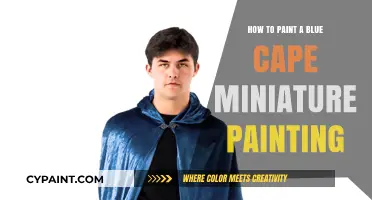 Mastering Miniature Painting: Techniques for a Vibrant Blue Cape
