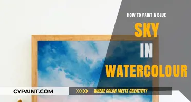 Mastering Watercolour: Techniques for Painting a Vibrant Blue Sky