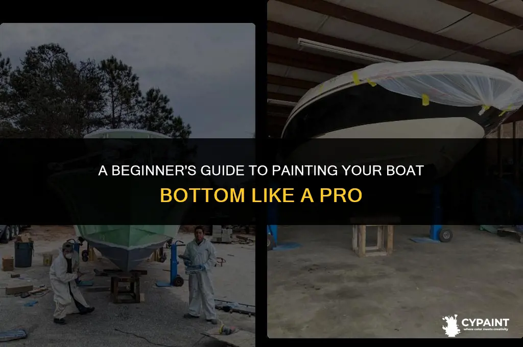 how to paint a boat bottom for the first time