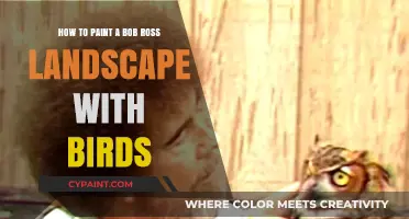 Paint a Bob Ross Landscape: Birds of a Feather