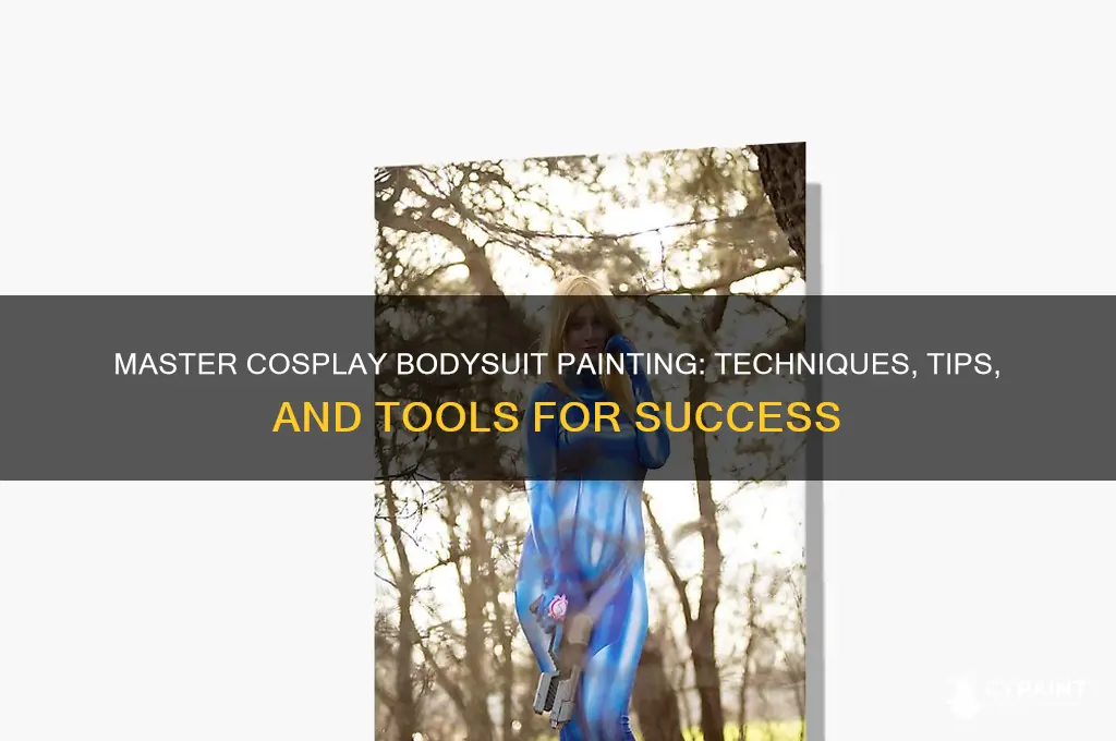 how to paint a bodysuit for cosplay
