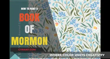 Creative Techniques for Painting Your Own Book of Mormon Cover