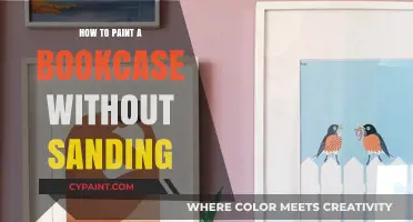 Effortless Bookcase Makeover: Paint Without Sanding in Simple Steps