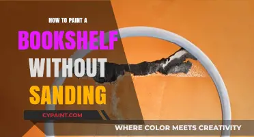 Effortless Bookshelf Makeover: Paint Without Sanding in Simple Steps