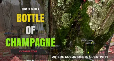 Mastering Champagne Bottle Painting: Techniques for a Stunning Celebration Art Piece