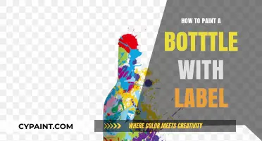 Creative Bottle Painting: Adding Labels for a Personalized Touch