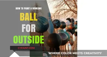 DIY Outdoor Bowling Ball Painting: Creative Tips for Durable Designs