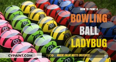 Creative DIY: Painting a Ladybug Design on Your Bowling Ball